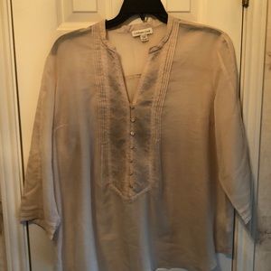 Coldwater Creek Sheer Blouse - NWOT